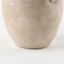 Zenni 53L x 53W x 93H Warm Beige Ceramic Vase - Default Title