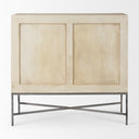 Hogarth 360L x 160W x 340H 2 Door Blonde Wood Accent Cabinet - Default Title