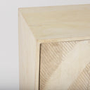 Hogarth 360L x 160W x 340H 2 Door Blonde Wood Accent Cabinet - Default Title