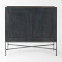 Hogarth 360L x 160W x 340H 2 Door Dark Accent Cabinet - Default Title
