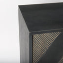 Hogarth 360L x 160W x 340H 2 Door Dark Accent Cabinet - Default Title