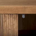 Cairo 360L x 195W x 360H 2 Door Wood and Metal Cabinet - Default Title