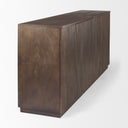 West 820L x 180W x 340H Wooden Angular Sideboard - Default Title