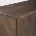 West 820L x 180W x 340H Wooden Angular Sideboard - Default Title