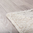 Kolt 5x8 Neutral Geometric Patterned Wool Area Rug - Default Title