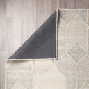 Kolt 9x12 Neutral Geometric Patterned Wool Area Rug - Default Title