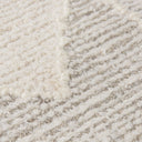 Kolt 9x12 Neutral Geometric Patterned Wool Area Rug - Default Title