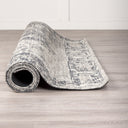 Greyson 960L x 600W x 04H Gray Area Rug - Default Title