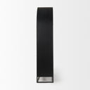 Sloan 855H Black Wood WBlack Metal Frame Arch Cabinet - Default Title
