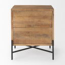 Cairo 220L x 220W x 260H Wood 2 Drawer Accent table - Default Title
