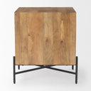 Cairo 220L x 220W x 260H Wood 2 Drawer Accent table - Default Title