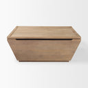 Wyatt 410L x 410W x 160H Brown Wood Angular Coffee Table - Default Title