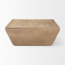 Wyatt 410L x 410W x 160H Brown Wood Angular Coffee Table - Default Title