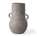 Armani 104H Brown-Gray Double Ear Ceramic Vase - Default Title