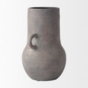 Armani 104H Brown-Gray Double Ear Ceramic Vase - Default Title