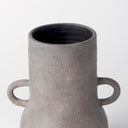 Armani 104H Brown-Gray Double Ear Ceramic Vase - Default Title