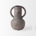 Armani 67H Brown-Gray Double Ear Vase - Default Title