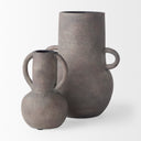 Armani 67H Brown-Gray Double Ear Vase - Default Title