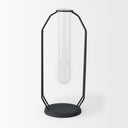 Aria 45L x 39W x 110H Metal and Glass Holder Object - Default Title