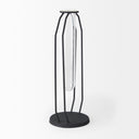 Aria 45L x 39W x 110H Metal and Glass Holder Object - Default Title
