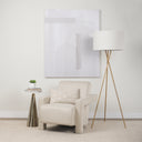 Sovereign Oatmeal Fully Upholstered Accent Chair - Default Title