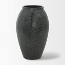 Kora Medium Dark Metallic Double Ear Vase - Default Title
