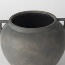 Kilian Short Brown-Gray Double Ear Vase - Default Title