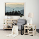 Guilia Castlerock Gray With Metal Frame Sling Accent Chair - Default Title