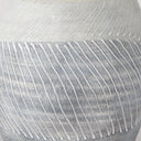 Blume 10H Off-White w Gray Textured Vase - Default Title