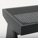 Arvin 591L x 177W x 181H Black Wooden Bench - Default Title