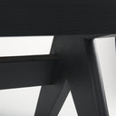 Arvin 591L x 177W x 181H Black Wooden Bench - Default Title