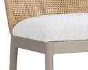 CALANDRI COUNTER STOOL - GREIGE LOUIS CREAM