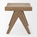 Arvin 217L x 177W x 181H Medium Brown Wooden Stool - Default Title
