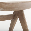 Arvin 217L x 177W x 181H Medium Brown Wooden Stool - Default Title