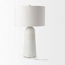 Javier 180L x 180W x 3075H Light Base WCream Shade Table Lamp - Default Title