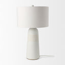 Javier 180L x 180W x 3075H Light Base WCream Shade Table Lamp - Default Title