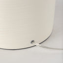 Cato 200L x 200W x 335H Cream Base WWhite Shade Table Lamp - Default Title