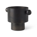 Juno 65H Medium Black Iron Vase - Default Title