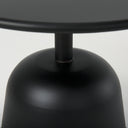Talulla 197L x 197W x 148H Metal Matte Black Accent Table - Default Title
