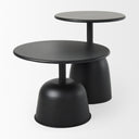 Talulla 197L x 197W x 148H Metal Matte Black Accent Table - Default Title