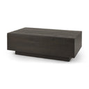 Hayden Dark Brown Wood Rectangular Coffee Table - Default Title