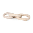 Tayla Large Blonde Wood Chain Link - Default Title