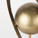 Atlas 150L x 70W x 160H Gold Metal Solar System Ornament - Default Title
