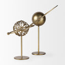 Atlas 150L x 70W x 160H Gold Metal Solar System Ornament - Default Title