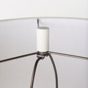 Tao 200L x 200W x 330H Cream Base WWhite Shade Table Lamp - Default Title