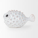 Spike II Large 10L x 6W Off-White Ceramic Puffer Fish - Default Title
