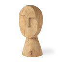 Ivan Medium Wooden Head Sculpture - Default Title