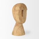 Ivan Medium Wooden Head Sculpture - Default Title