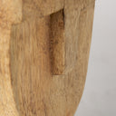 Ivan Medium Wooden Head Sculpture - Default Title