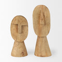 Ivan Large Wooden Head Sculpture - Default Title